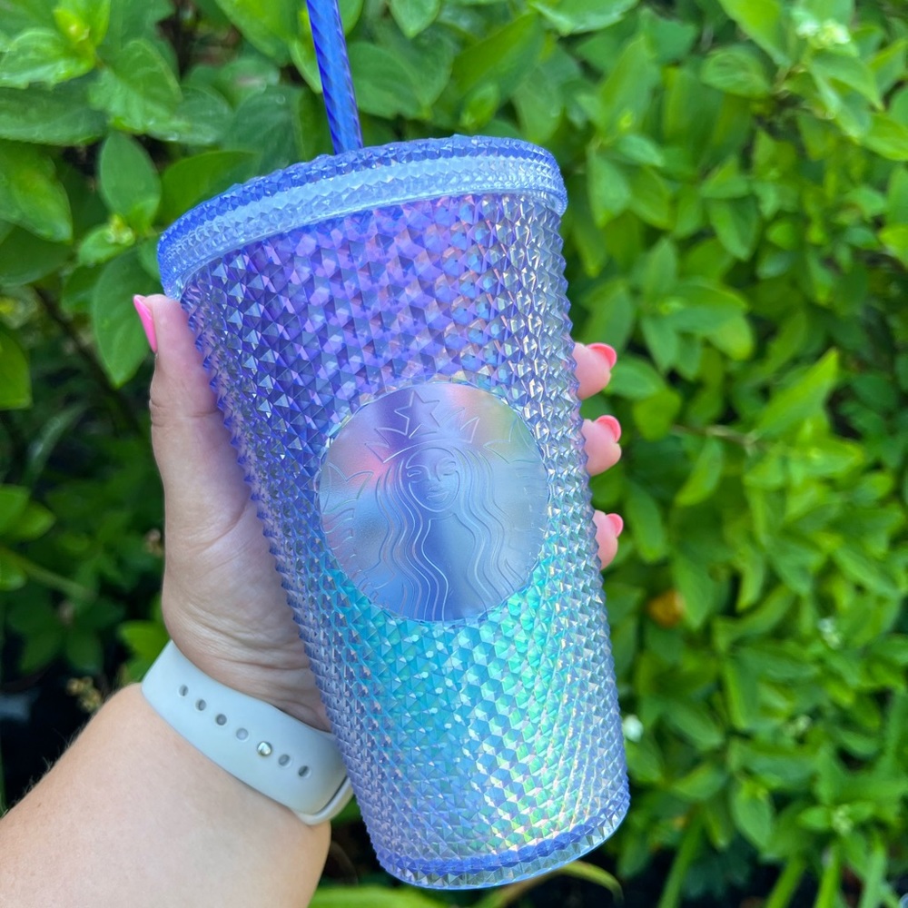 Starbucks Grande Ombré Mermaid Studded Tumbler